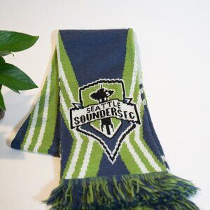 Seattle Sounder MLS Scarf - Green & Blue Winter Wrap Scarf